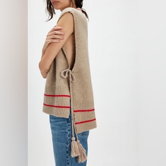 Free People Sweaters - Free People All Star Stripe Poncho NWT